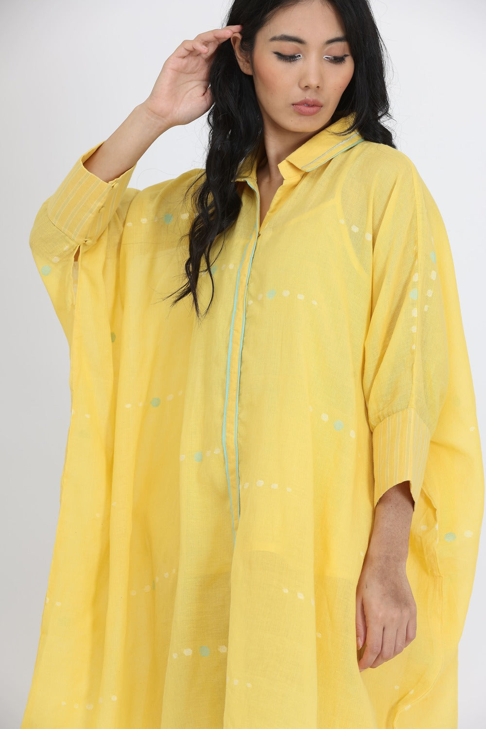 KAFTAN STYLE CO-ORD SET OF-3 (WITH INNER SLIP)