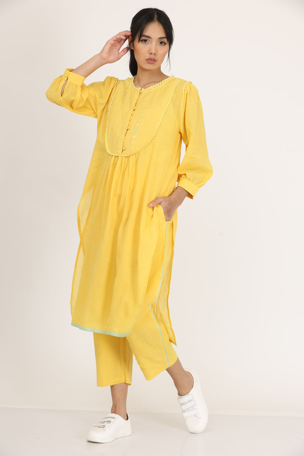ROUND YOK KURTI SET OF-2