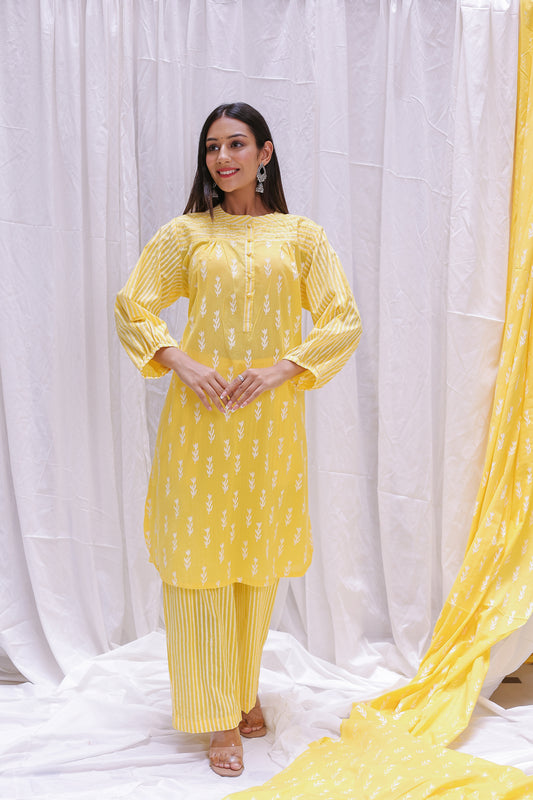 SHOULDER KURTA SET OF-2