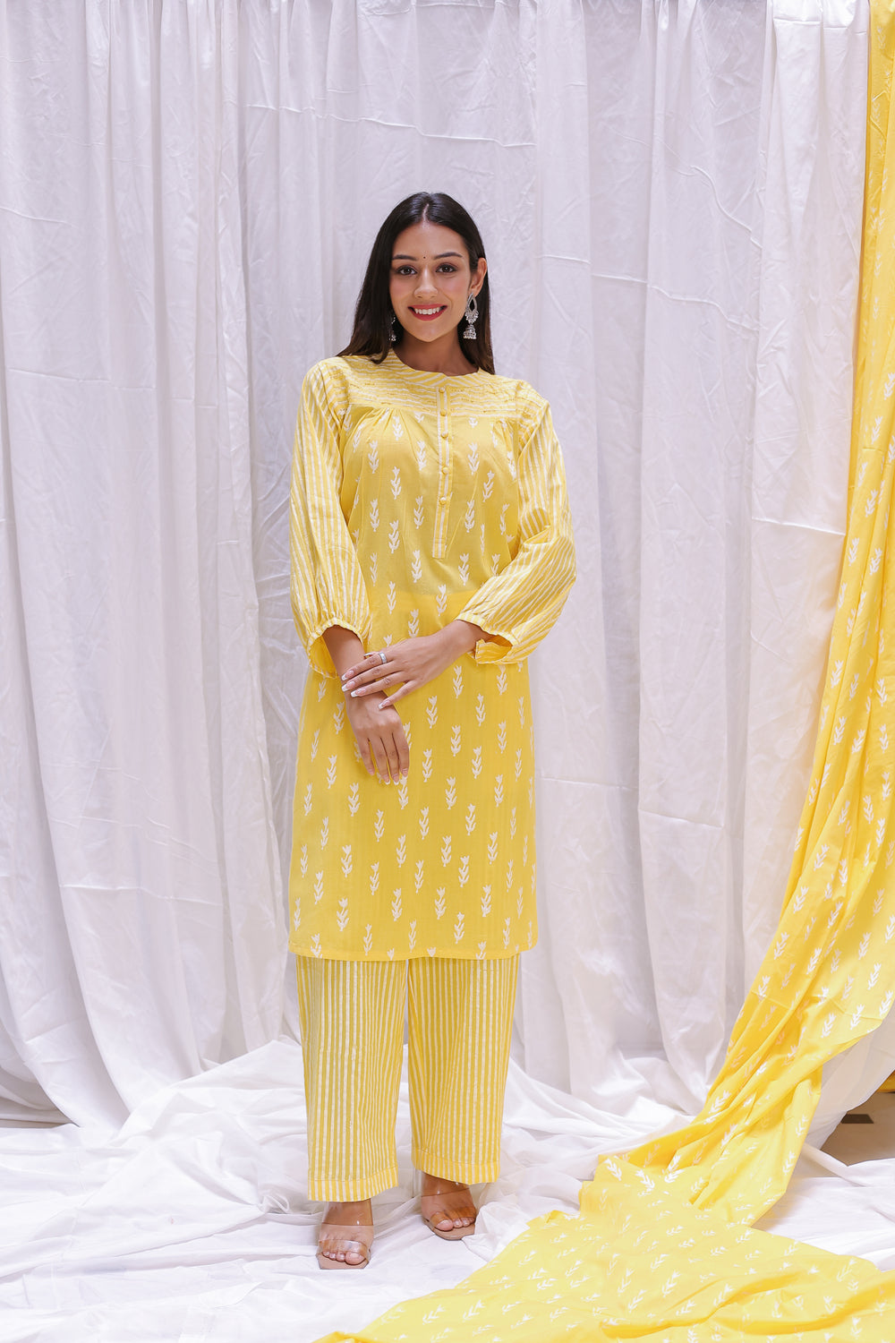 SHOULDER KURTA SET OF-2