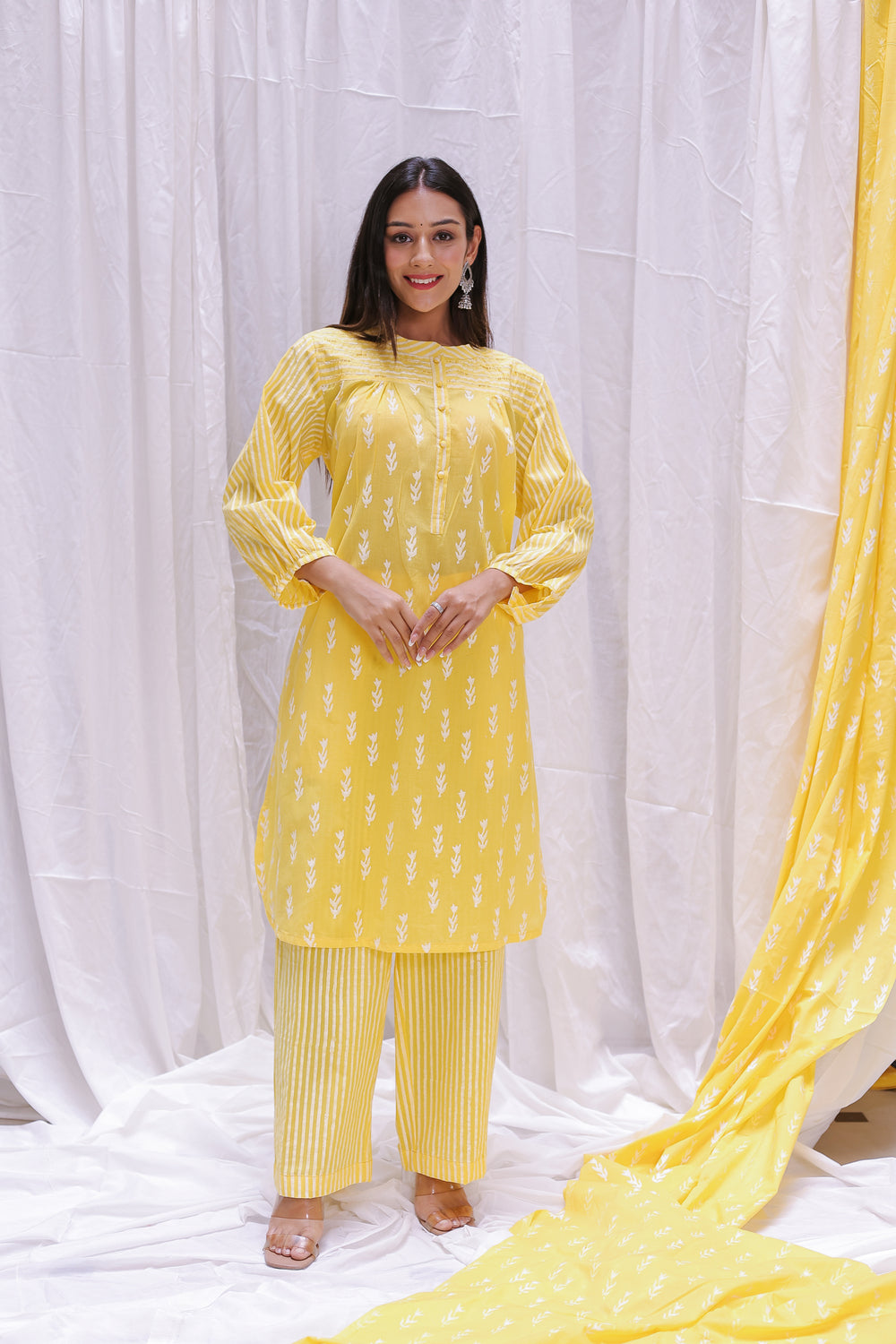 SHOULDER KURTA SET OF-2