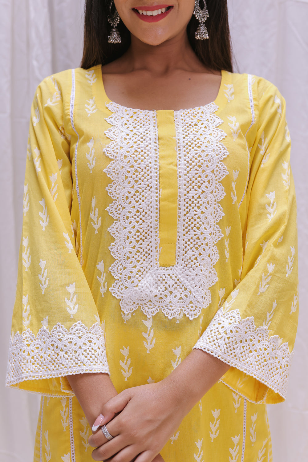 SIDE PANEL STRIP KURTA SET OF-2