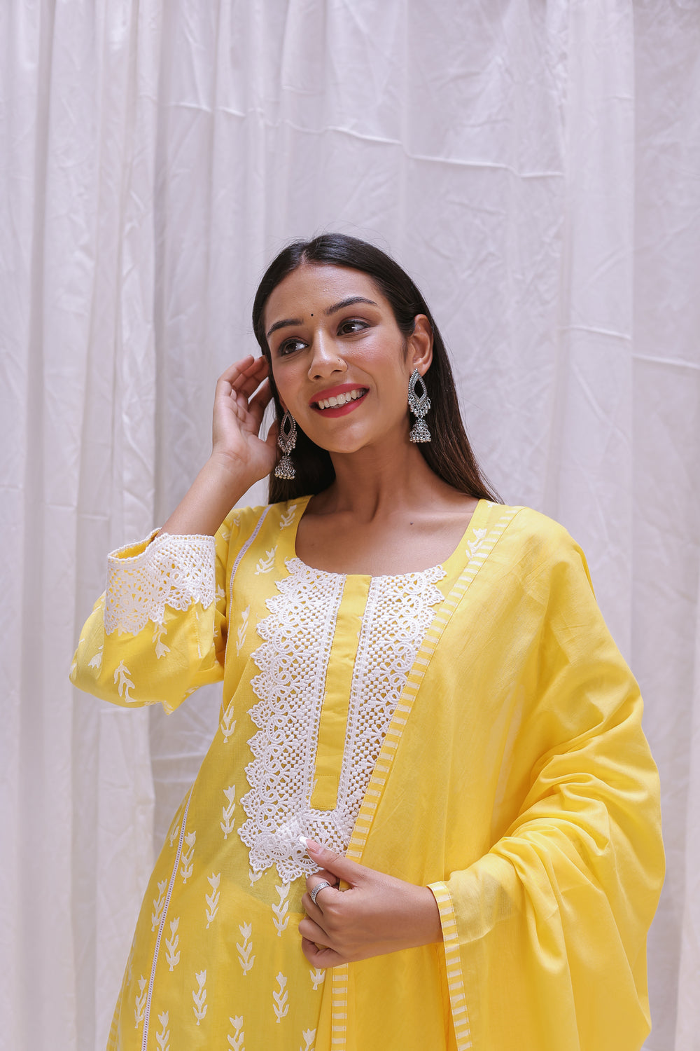 SIDE PANEL STRIP KURTA SET OF-2
