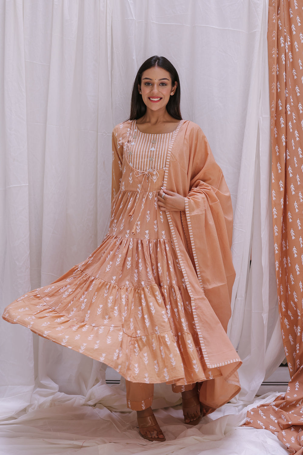 FLAIR ANARKALI KURTA SET OF-2
