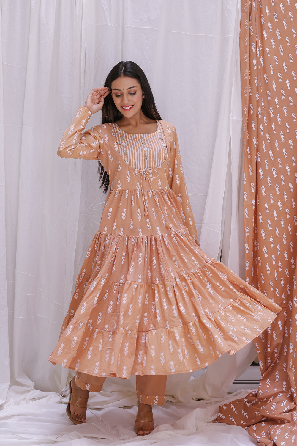 FLAIR ANARKALI KURTA SET OF-2