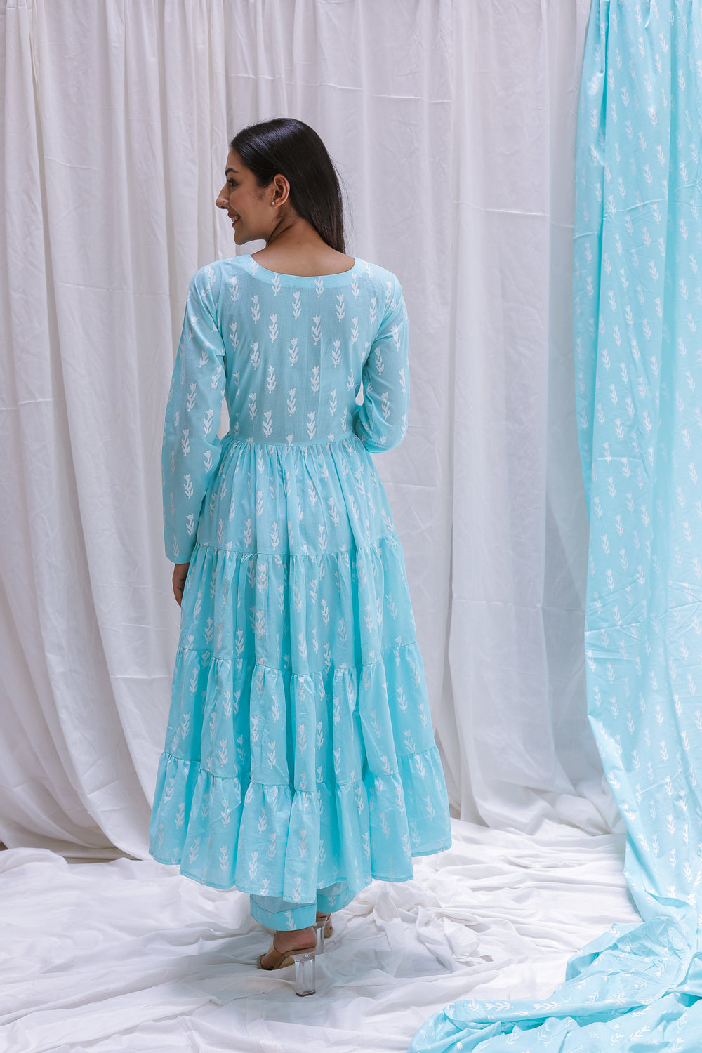 FLAIR ANARKALI KURTA SET OF-2