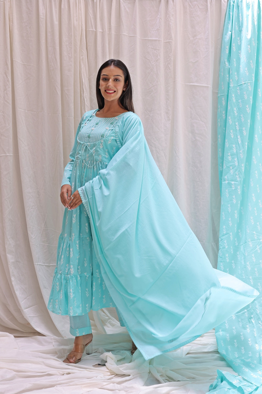 FLAIR ANARKALI KURTA SET OF-2
