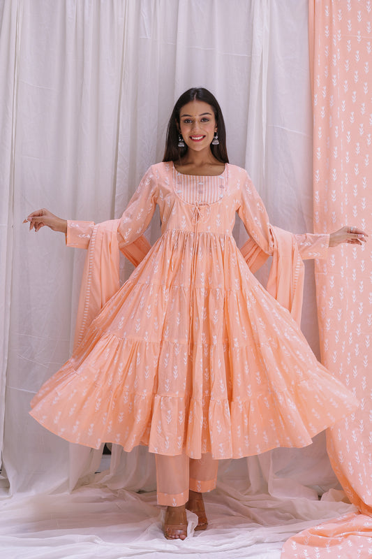 FLAIR ANARKALI KURTA SET OF-2