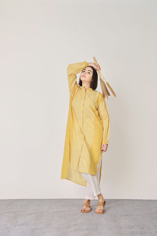 YELLOW KURTA SET OF 2