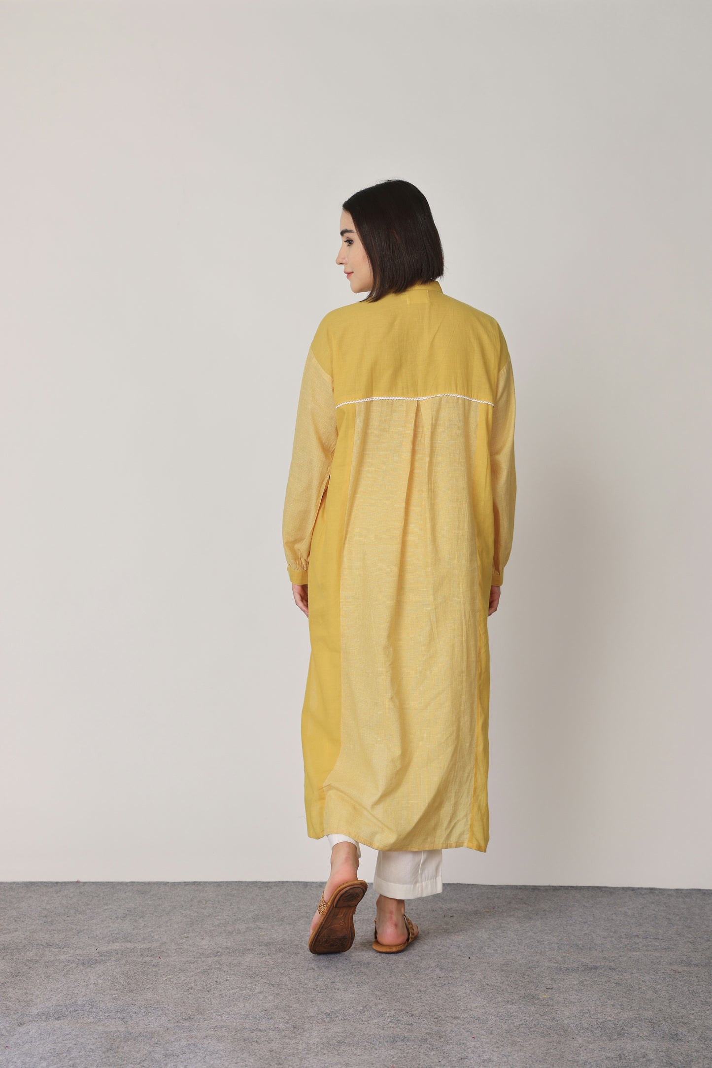 YELLOW KURTA SET OF 2